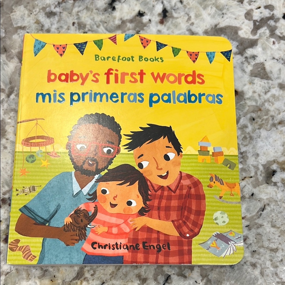 Barefoot Books Baby's First Words Board Book Spanish & English